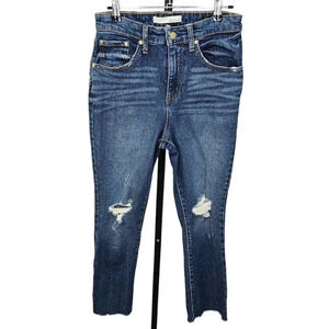 Ella Moss High Waist Crop Flare Jeans Size 26